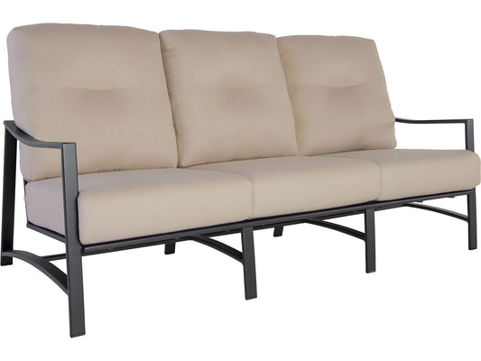 OW Lee Avana Wrought Aluminum Cushion Sofa