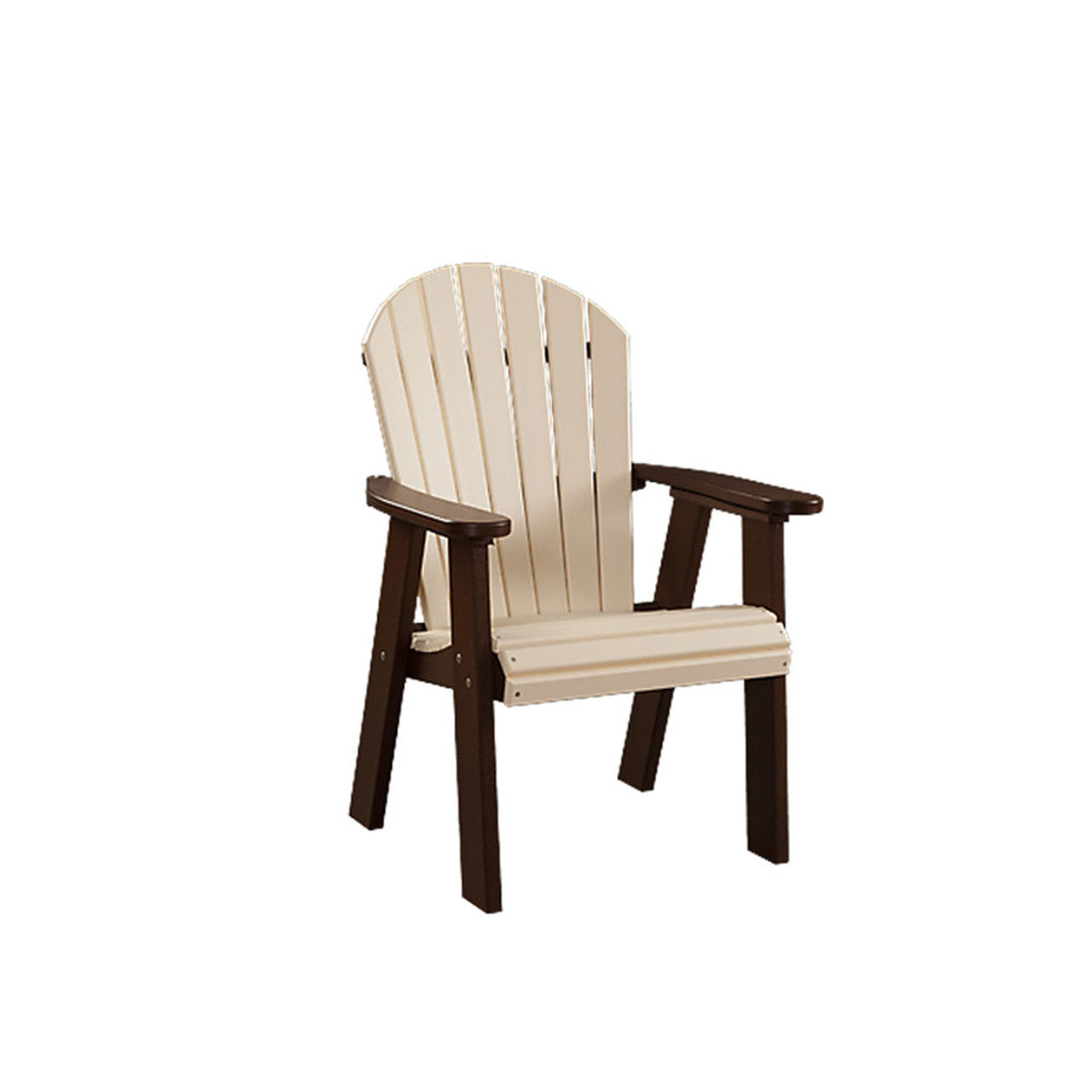 Daybreak Outdoor HDPE Fanback Dining Chair