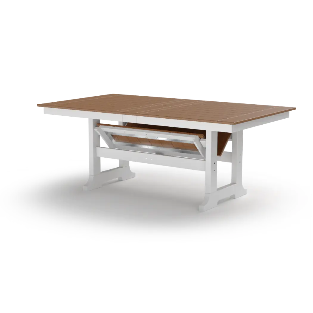 Daybreak Outdoor HDPE Leesport Extension Dining Table