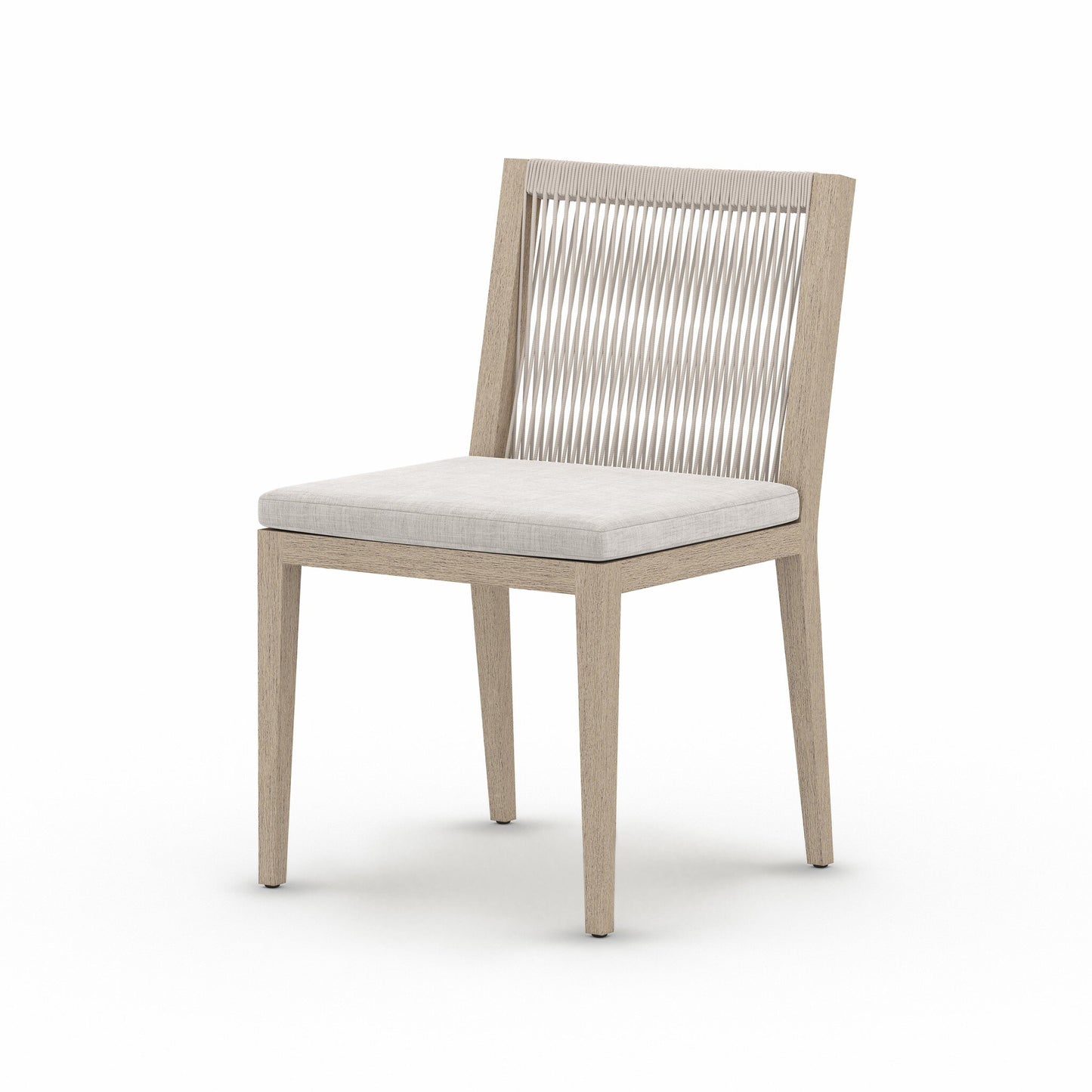 Four Hands 223161-006 Sherwood Outdoor Dining Chair, Washed Brown - Venao Grey