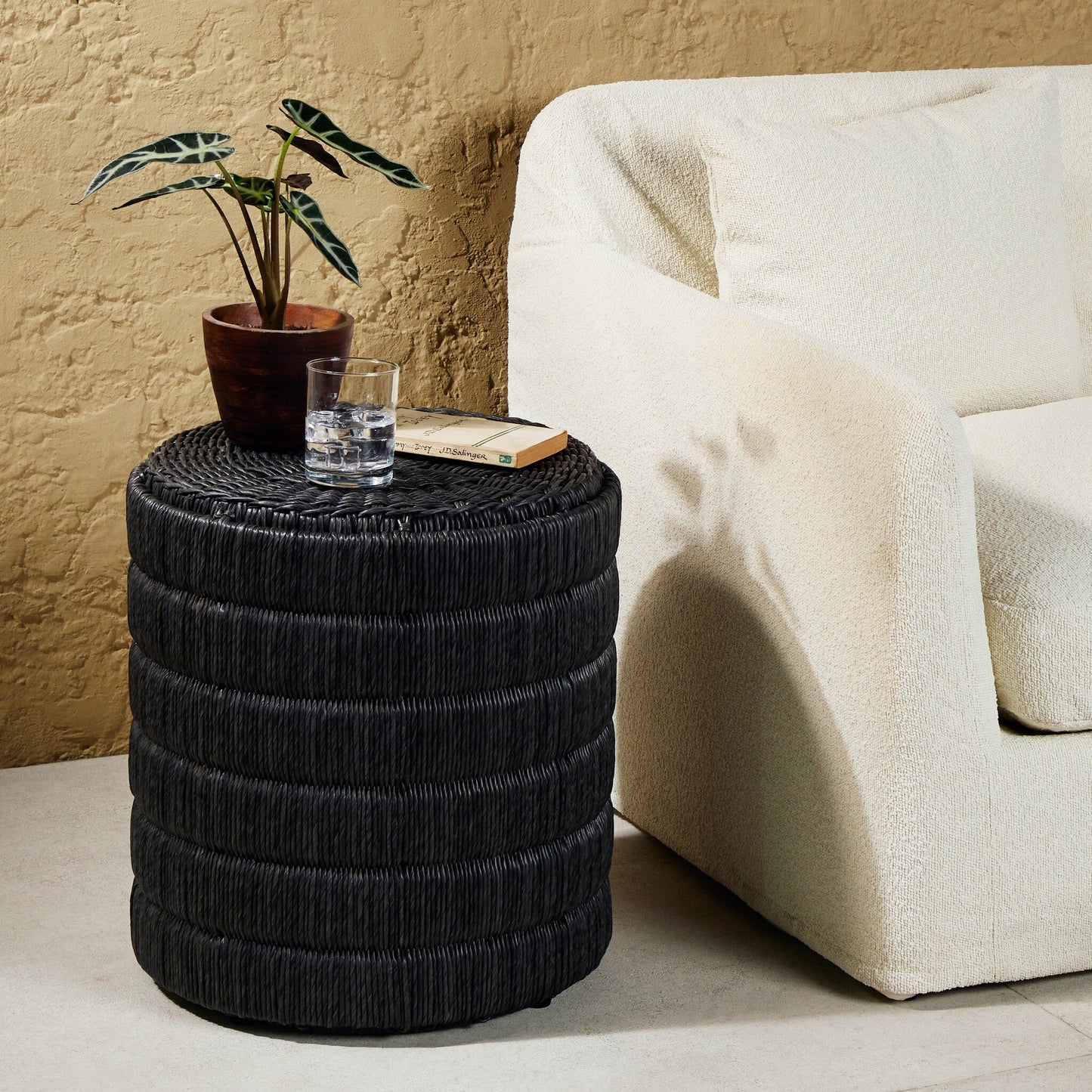 Four Hands 224553-003 Madura End Table - Vintage Coal