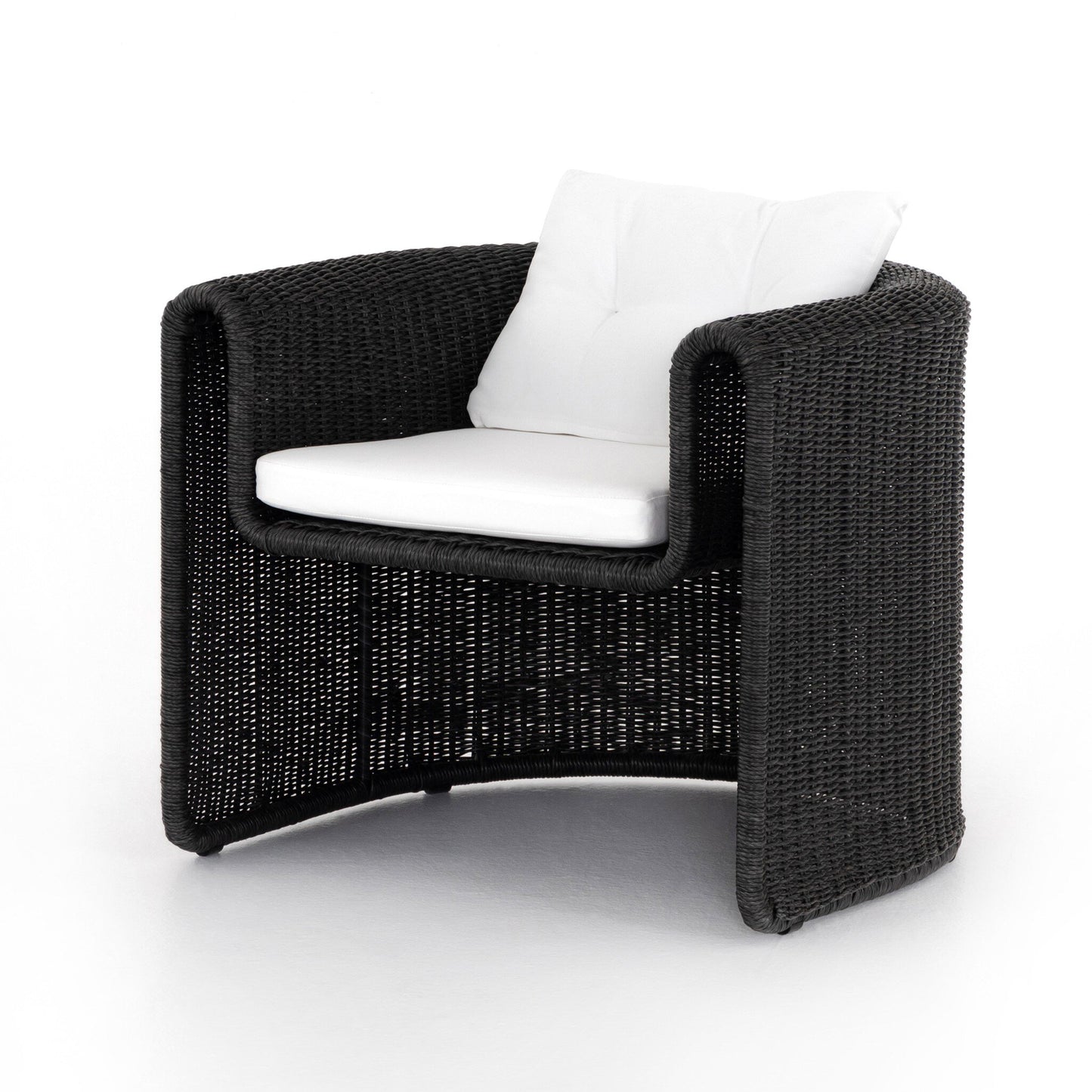 Four Hands 224749-002 Tucson Woven Outdoor Chair - Stinson White