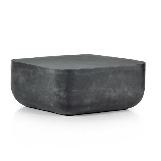Four Hands 229988-001 Basil Square Outdoor Coffee Table - Aged Grey