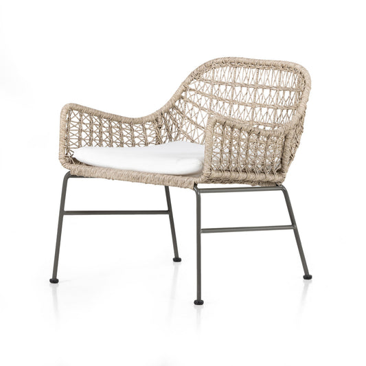 Four Hands 230093-001 Bandera Outdoor Woven Club Chair - Stinson White