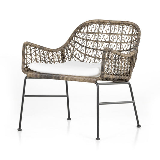Four Hands 230093-003 Bandera Outdoor Woven Club Chair - Stinson White