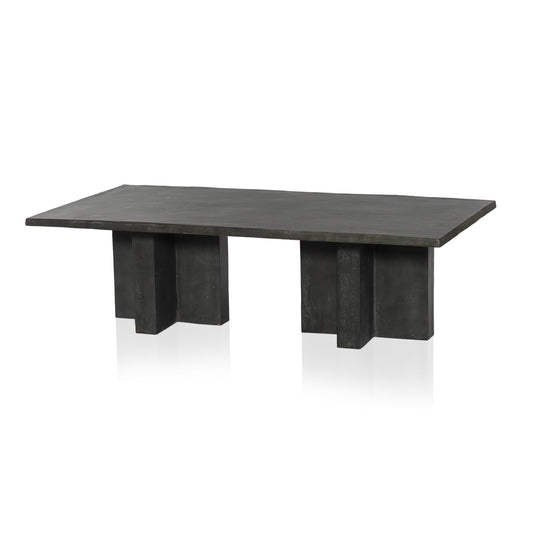 Four Hands 234216-001 Terrell Outdoor Coffee Table - Aged Grey