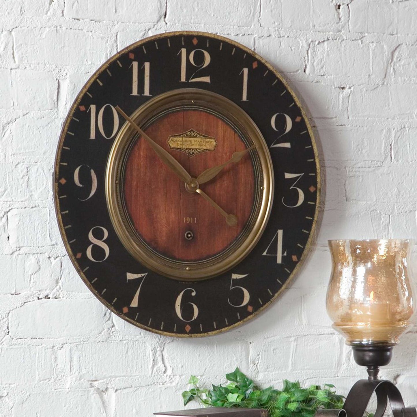 Uttermost 06026 Alexandre Martinot 23" Clock