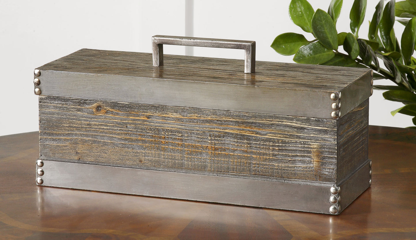 Uttermost 19669 Lican Natural Wood Decorative Box