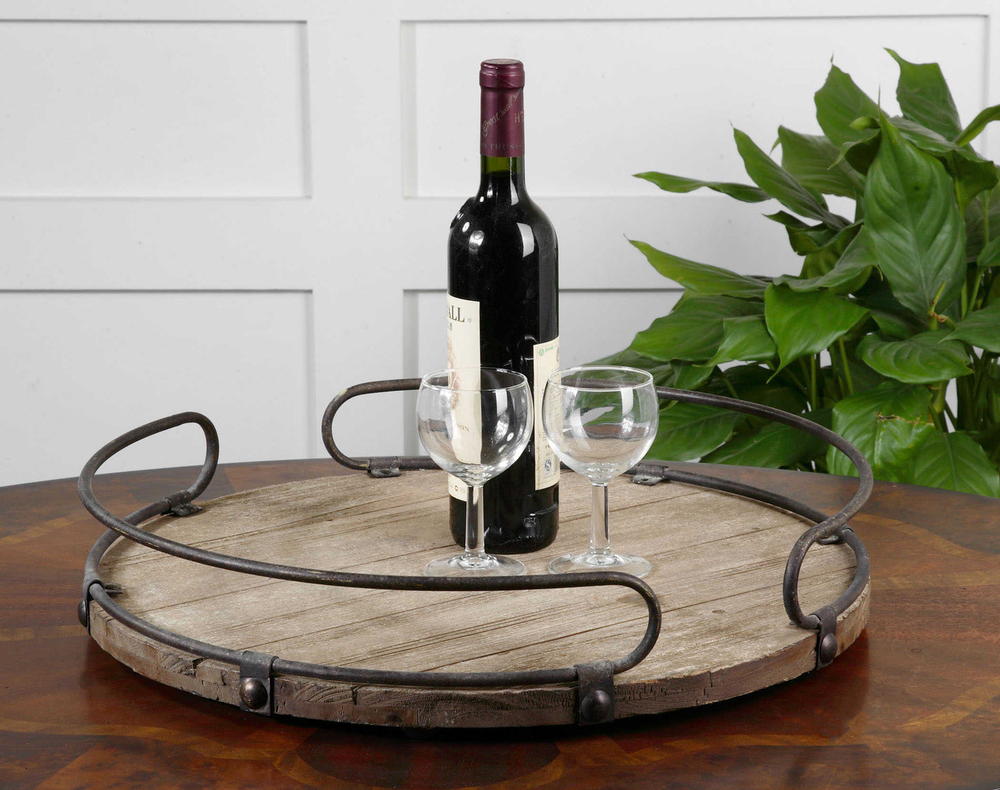 Uttermost 19727 Acela Round Wine Tray
