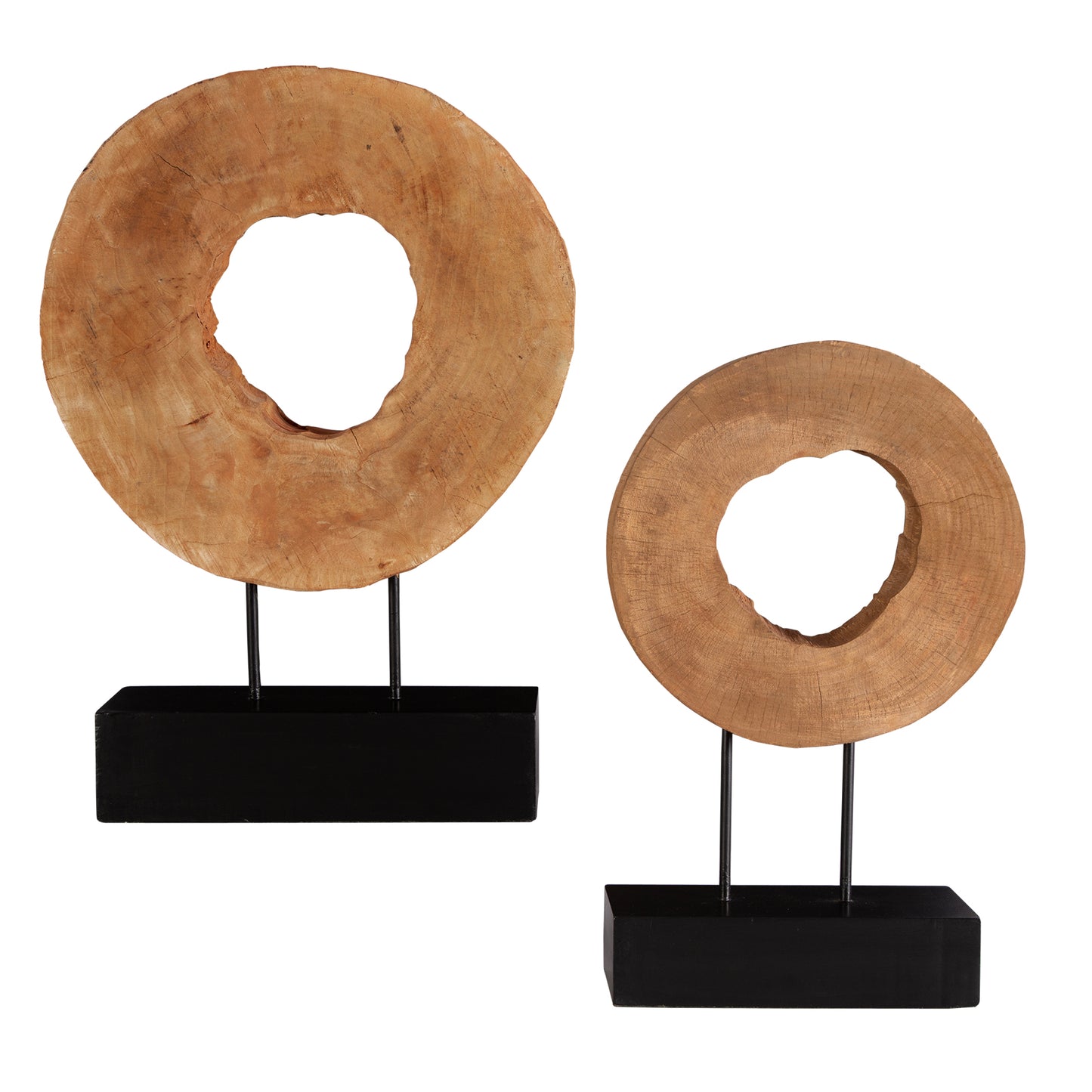 Uttermost 19822 Ashlea Wooden Sculptures S/2