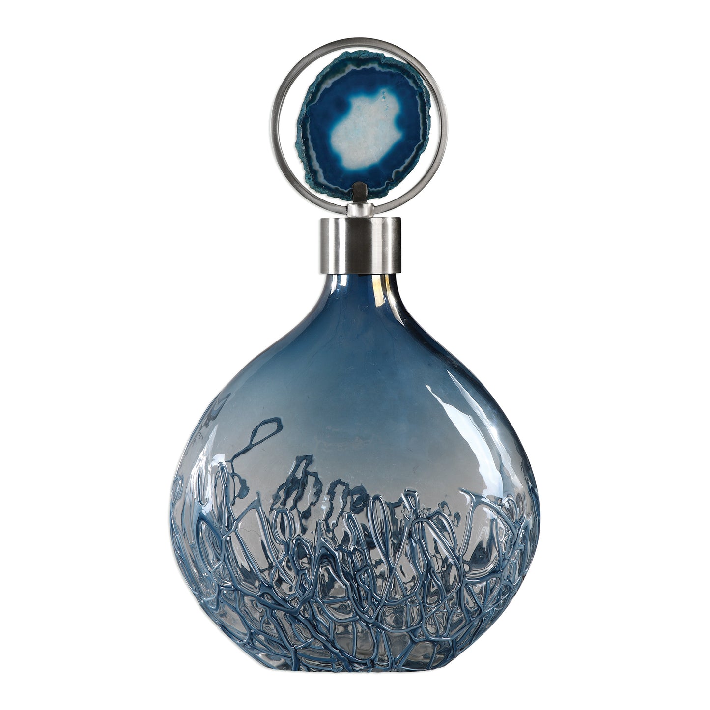 Uttermost 20930 Rae Sky Blue Vase