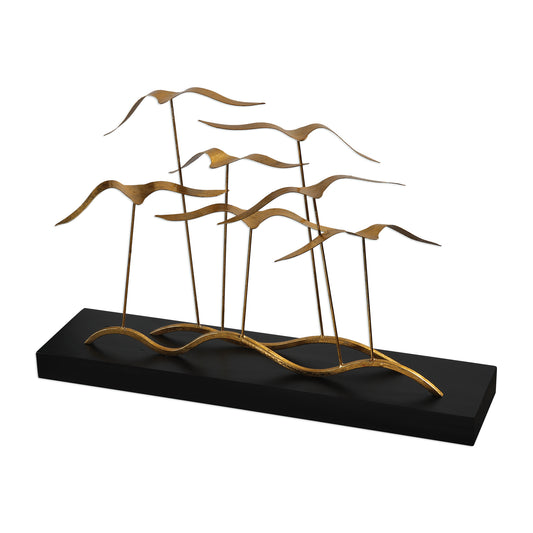 Uttermost 18798 Flock Of Seagulls Sculpture