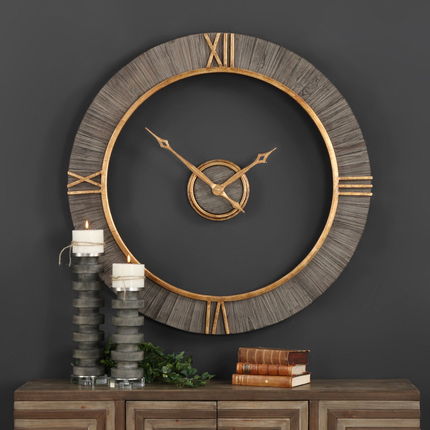 Uttermost 06097 Alphonzo Modern Wall Clock
