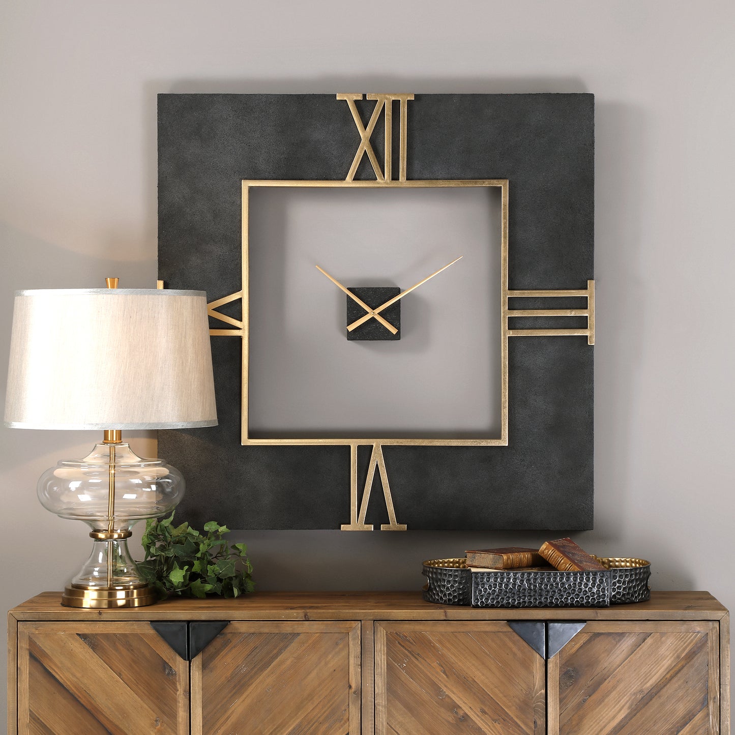 Uttermost 06448 Mudita Square Wall Clock