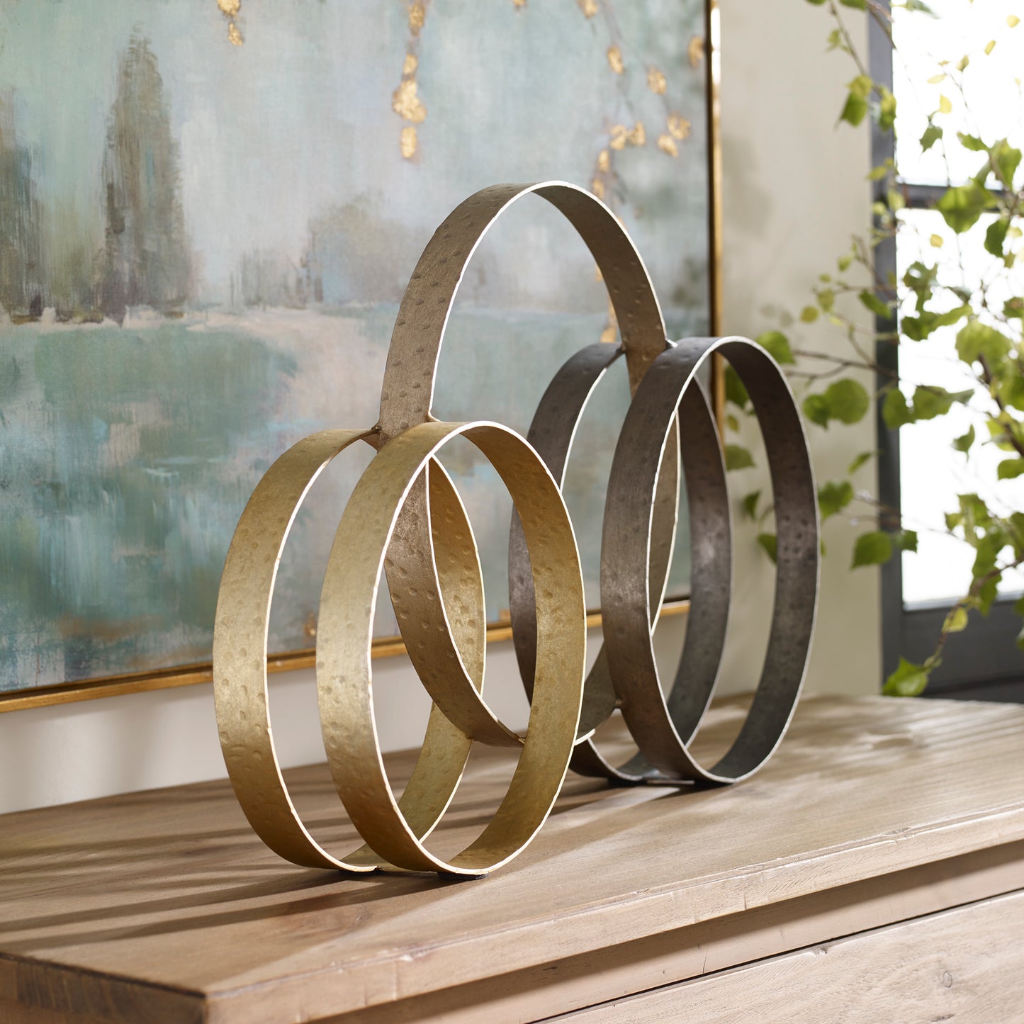 Uttermost 17103 Adilynn Iron Ring Sculpture