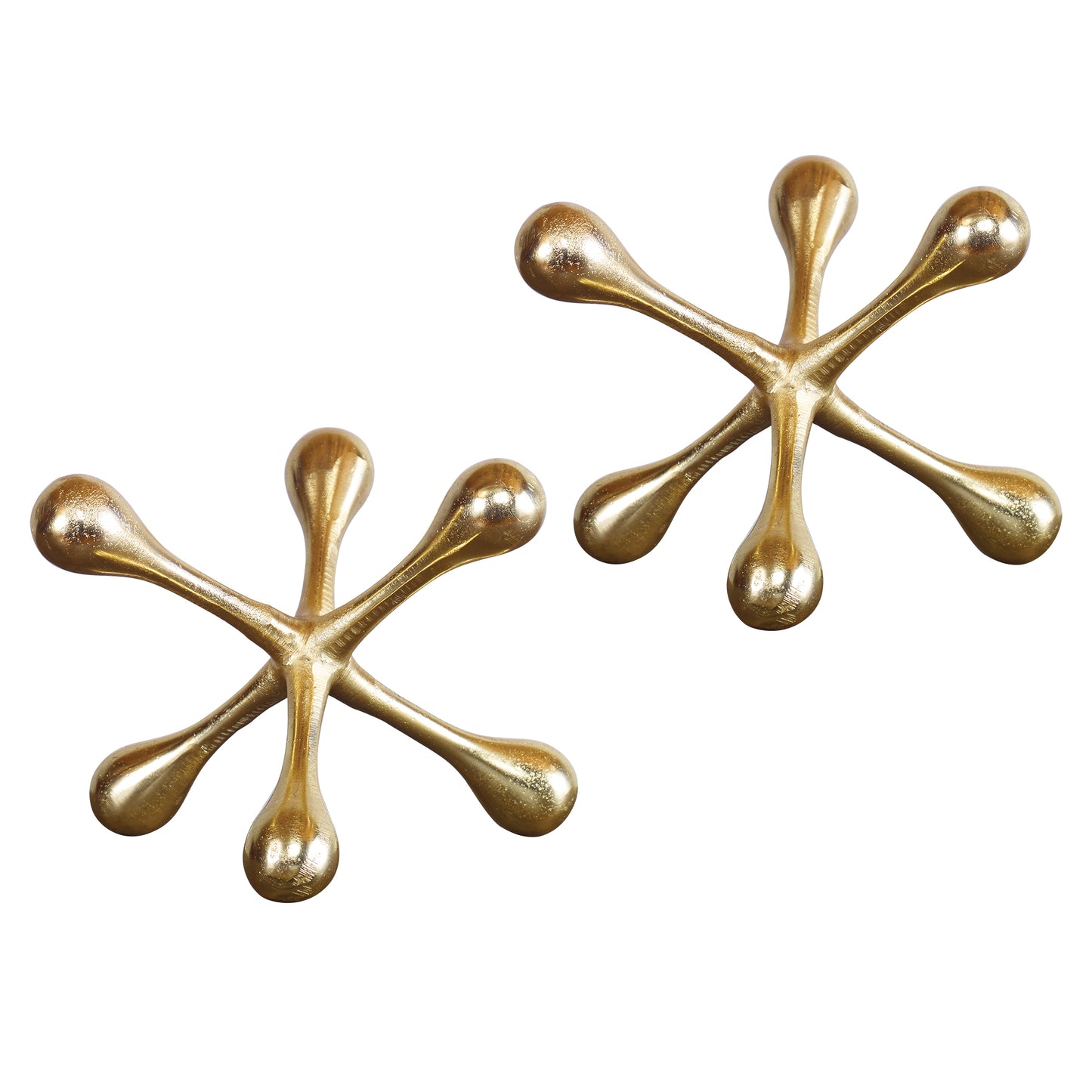 Uttermost 18964 Harlan Brass Objects Set/2