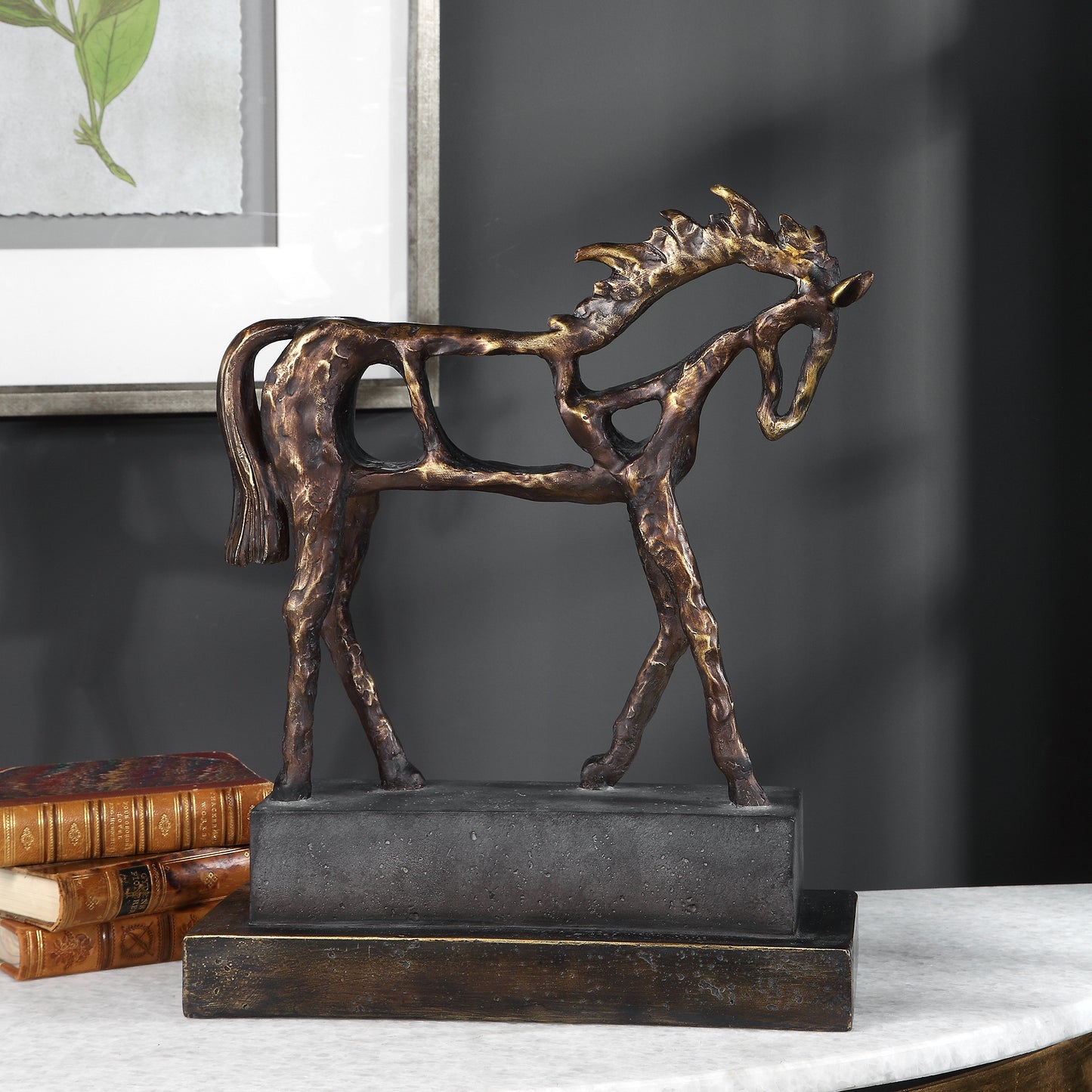 Uttermost 17514 Titan Horse Sculpture