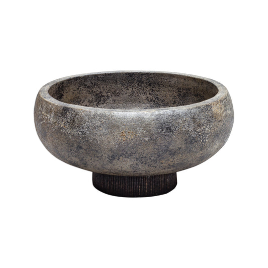 Uttermost 17107 Brixton Aged Black Bowl