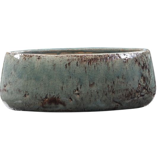 Uttermost 17536 Tenzin Aqua Blue Bowl