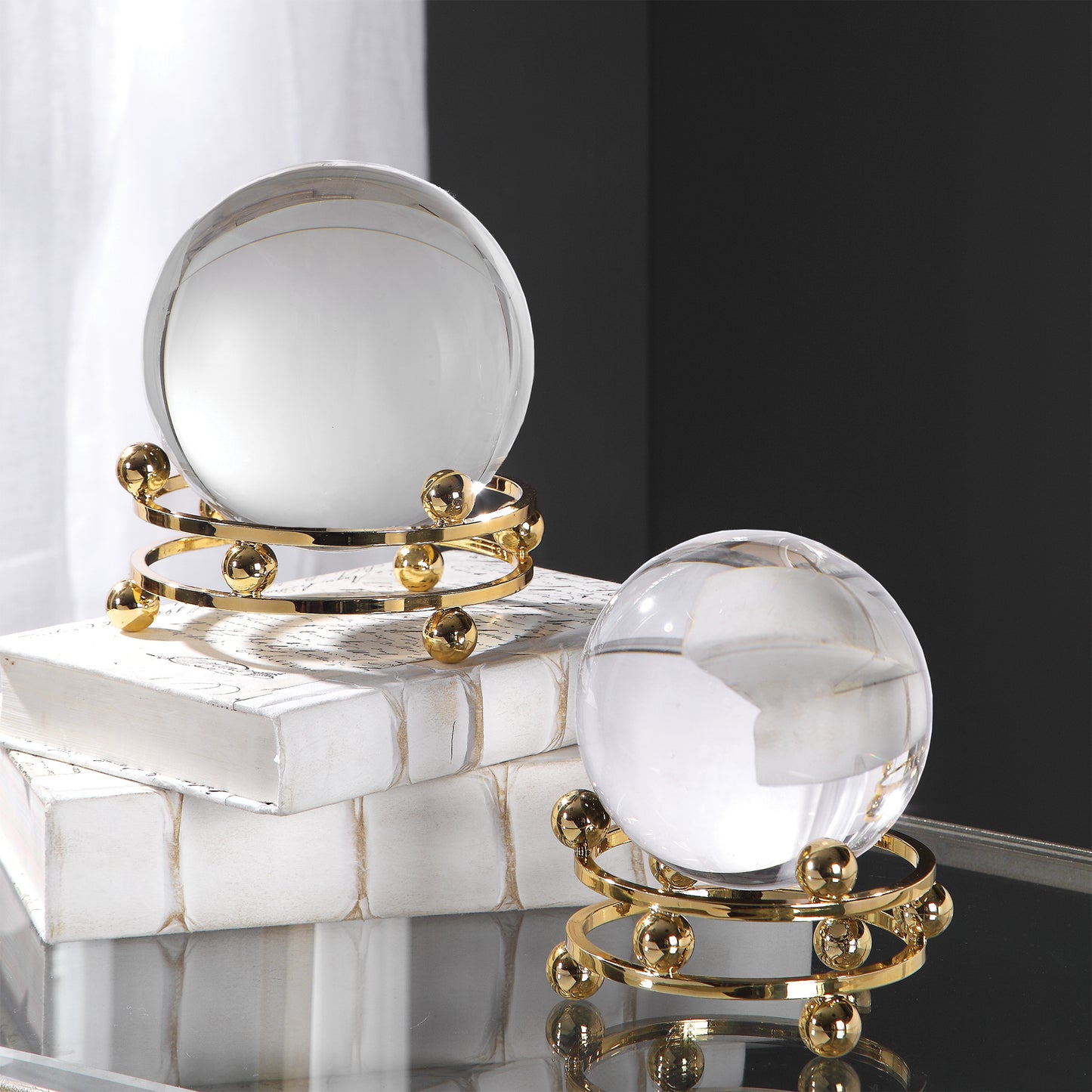 Uttermost 17566 Alega Spheres, Set/2