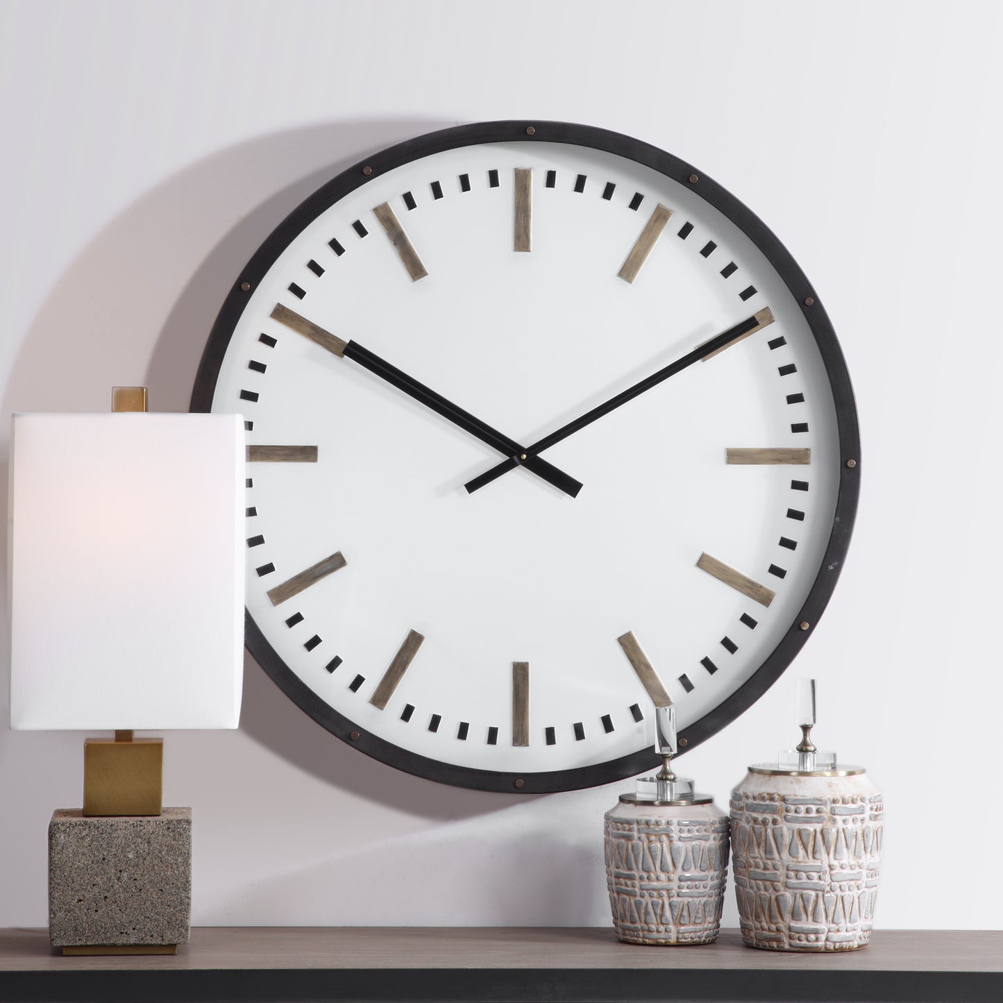Uttermost 06103 Fleming Large Wall Clock