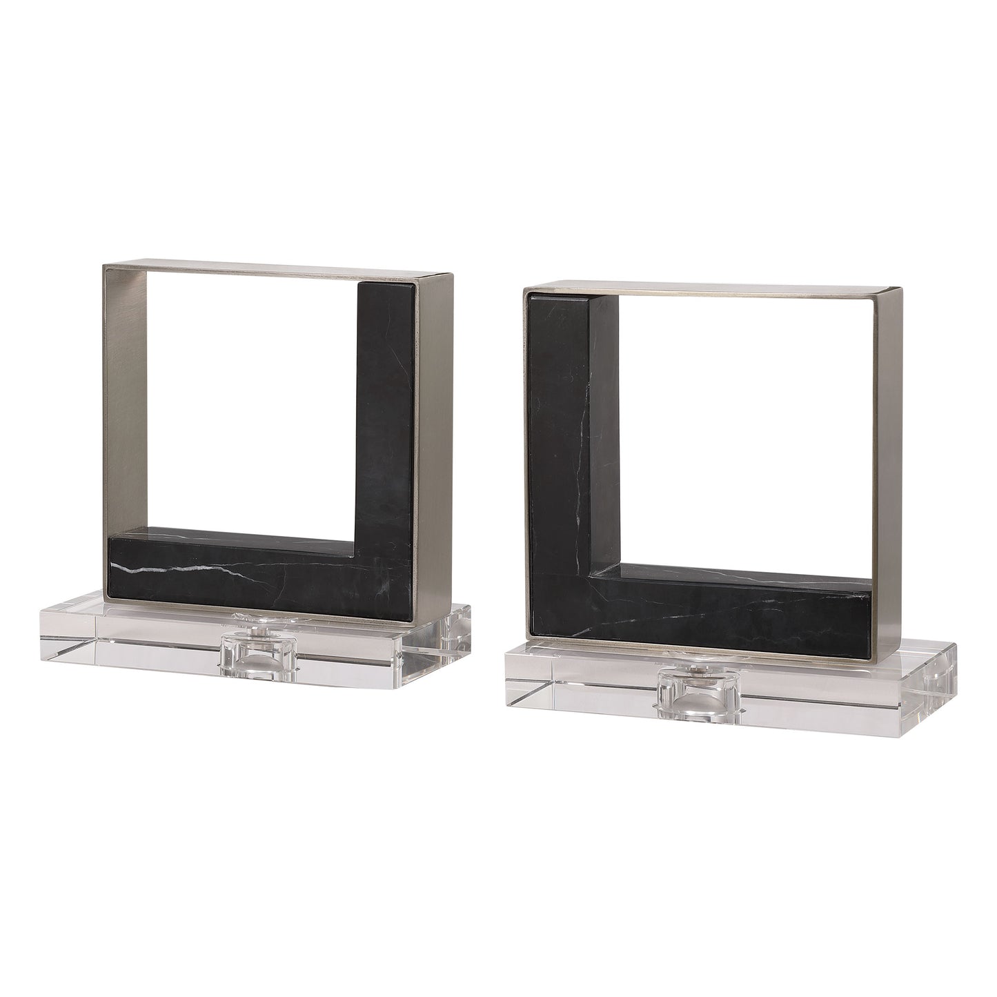 Uttermost 17865 Tilman Modern Marble Bookends, S/2