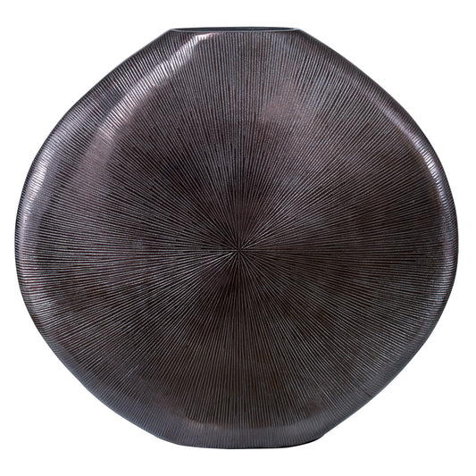Uttermost 18001 Gretchen Black Nickel Vase