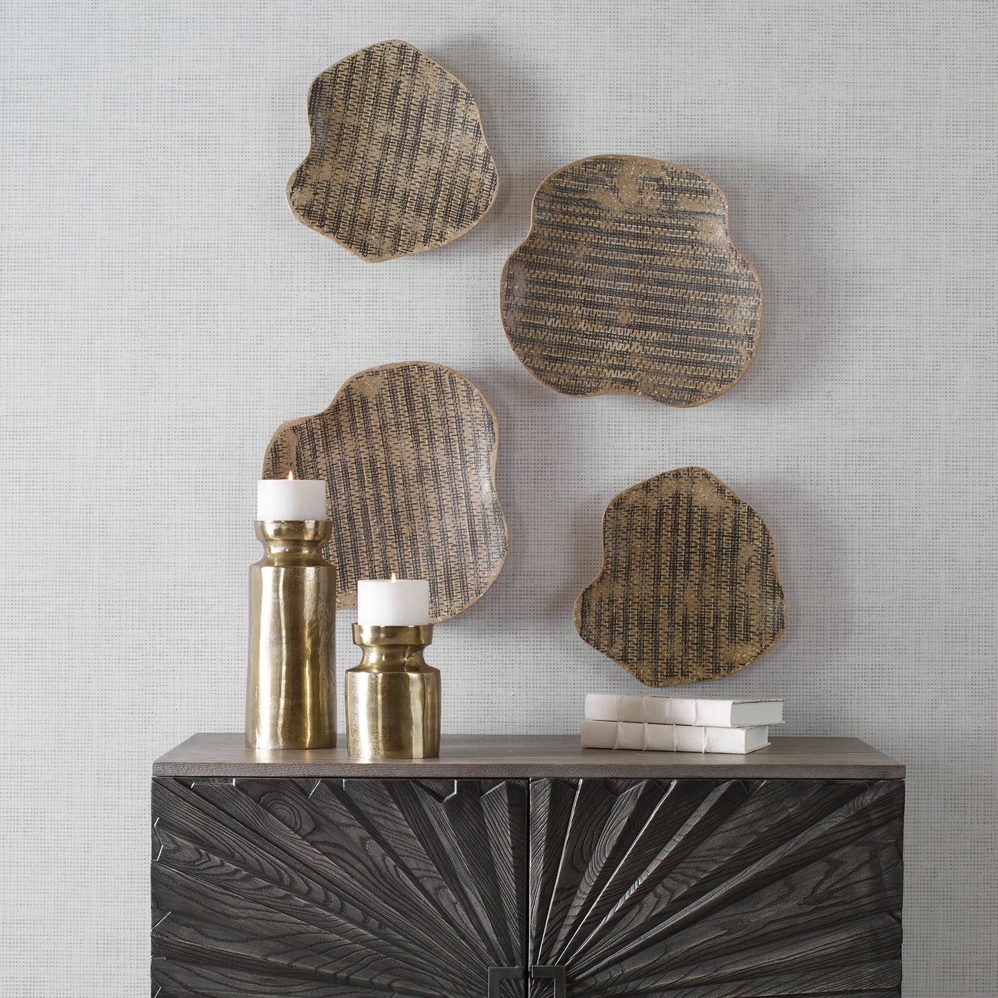 Uttermost 17109 Gypsy Terrazzo Trays, Set/2