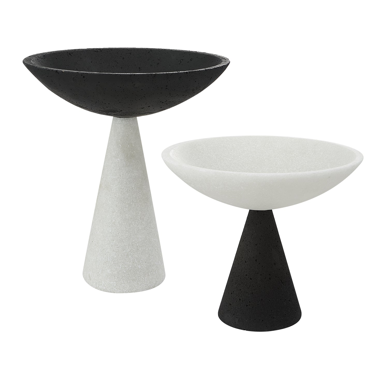 Uttermost 18012 Antithesis Marble Bowls, S/2