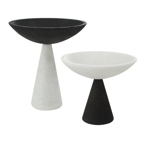 Uttermost 18012 Antithesis Marble Bowls, S/2
