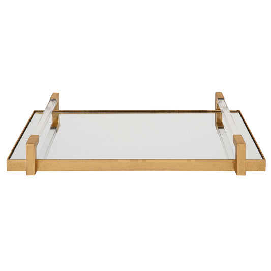 Uttermost 18083 Deki Gold Mirrored Tray