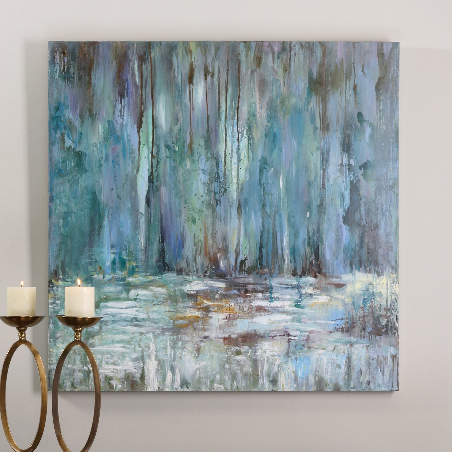 Uttermost 32240 Blue Waterfall Art