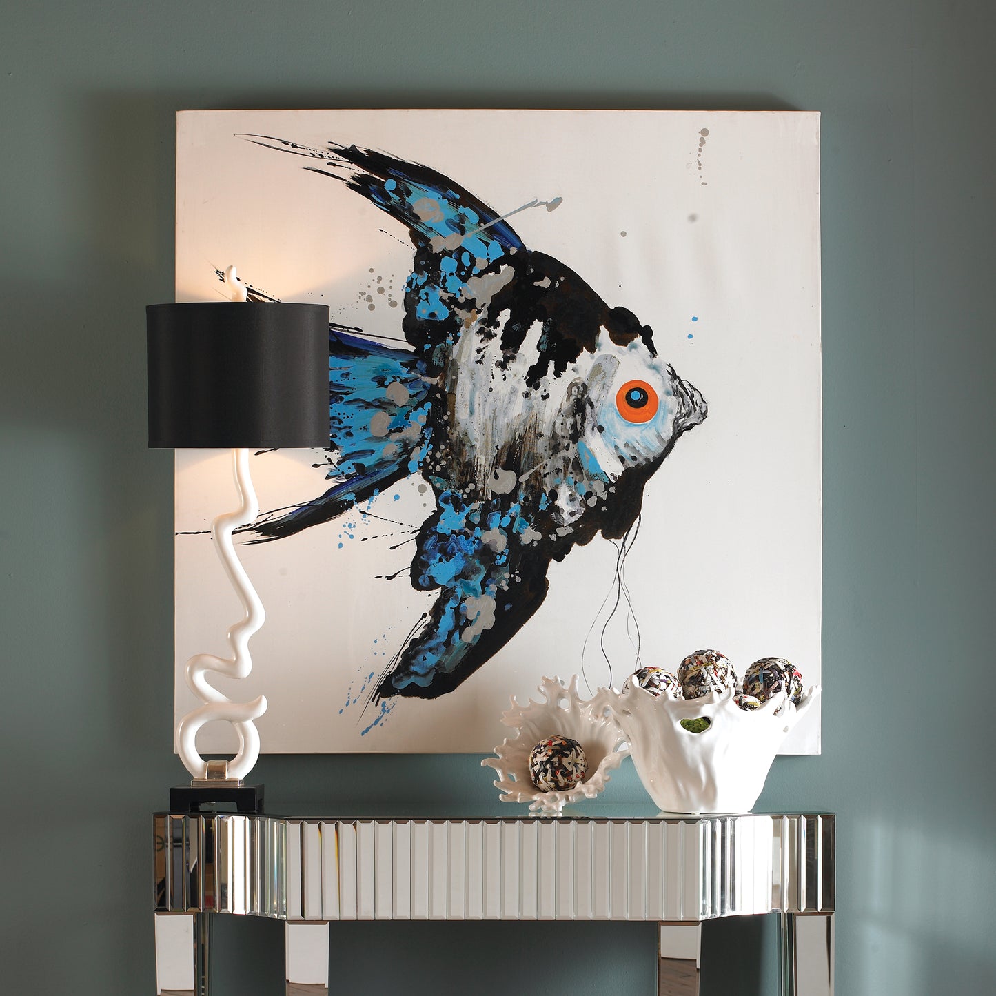 Uttermost 32243 Blue Angel Ocean Art