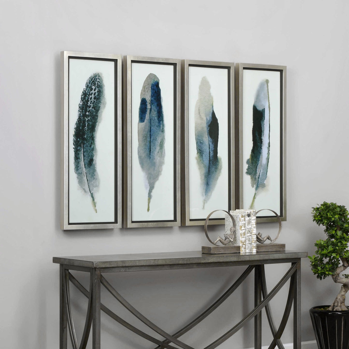 Uttermost 41554 Feathered Beauty Prints, S/4