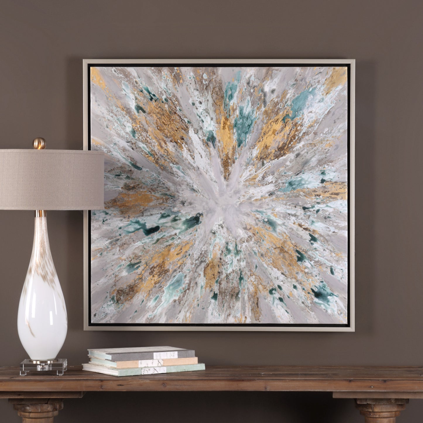Uttermost 34361 Exploding Star Modern Abstract Art