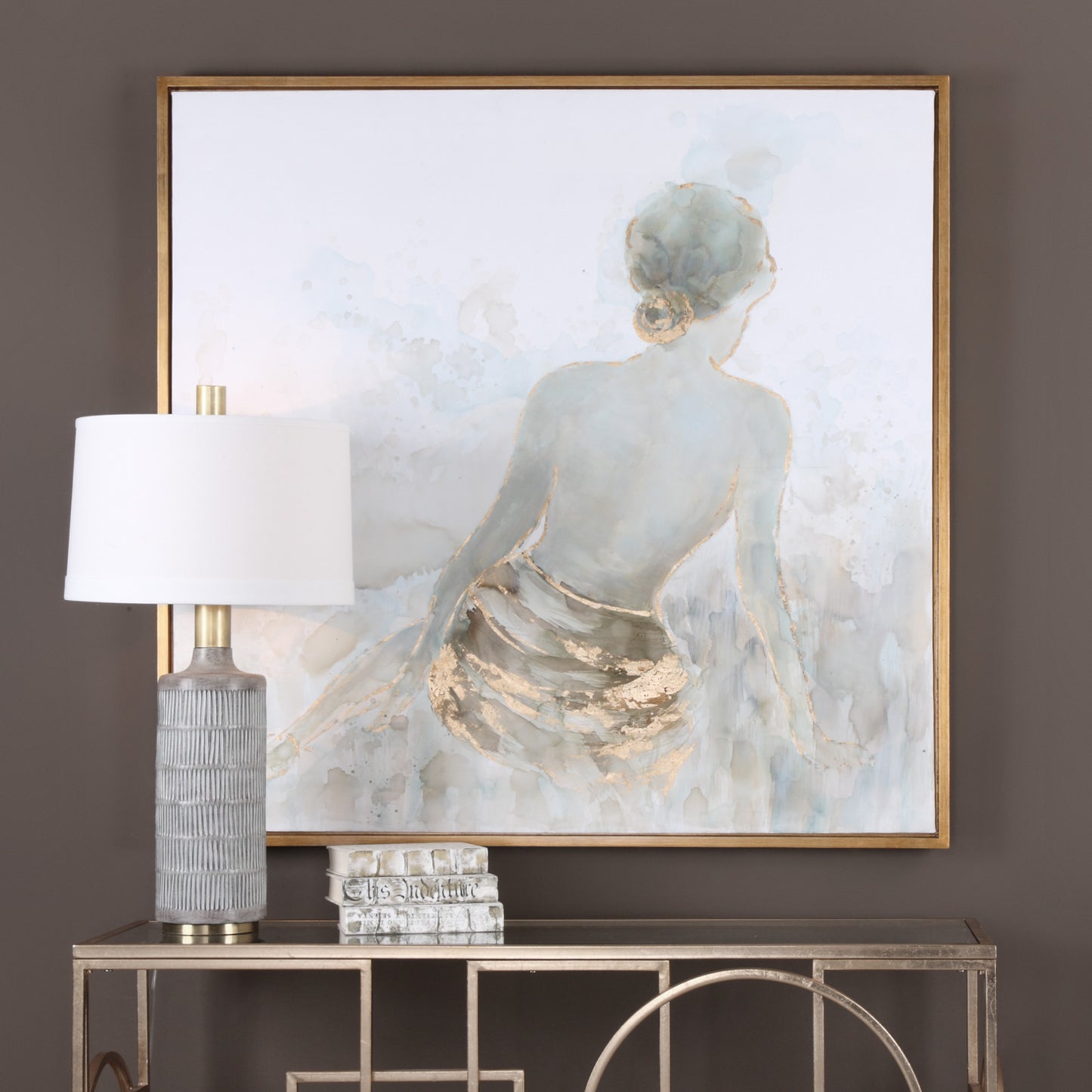 Uttermost 35345 Gold Highlights Feminine Art