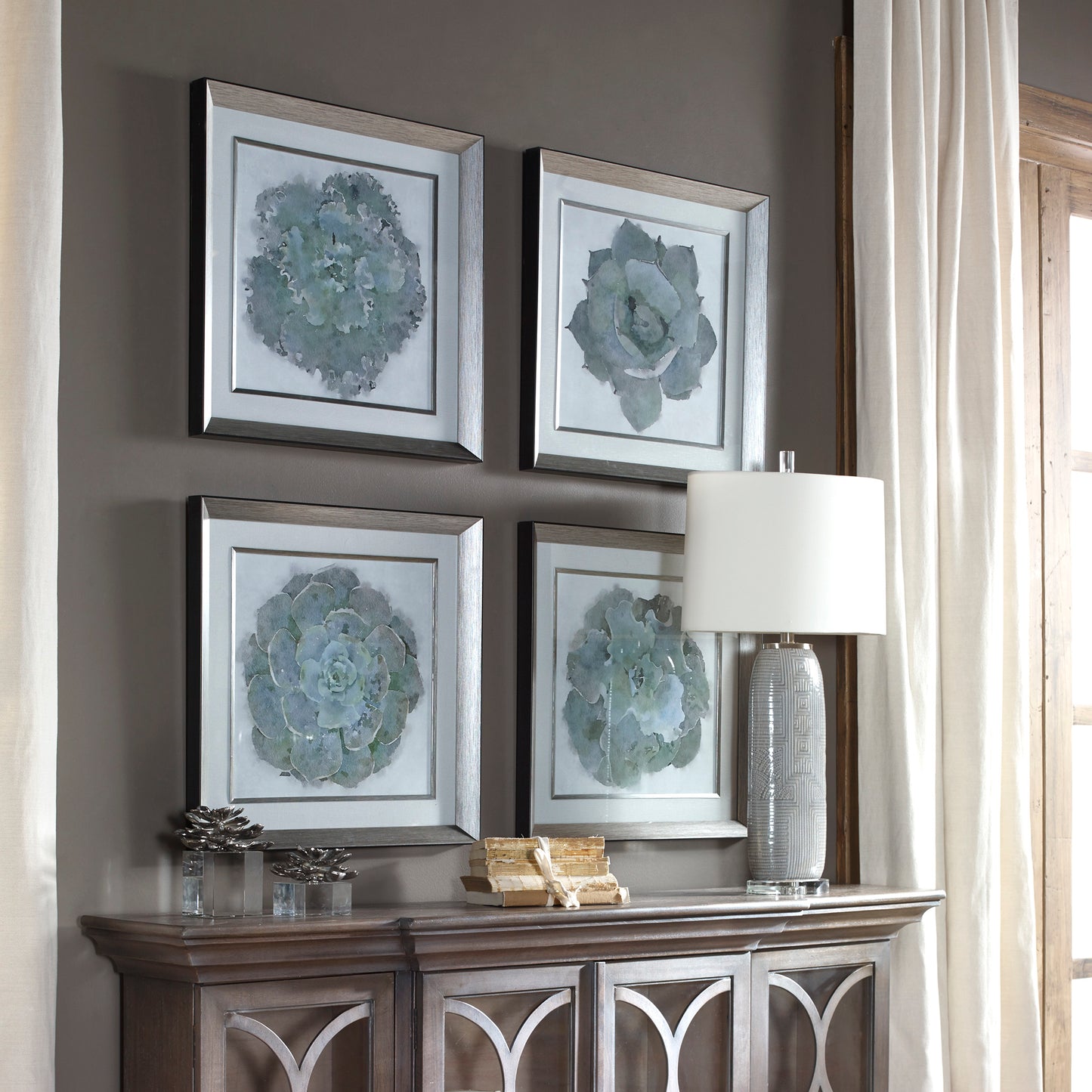 Uttermost 33679 Natural Beauties Botanical Prints S/4