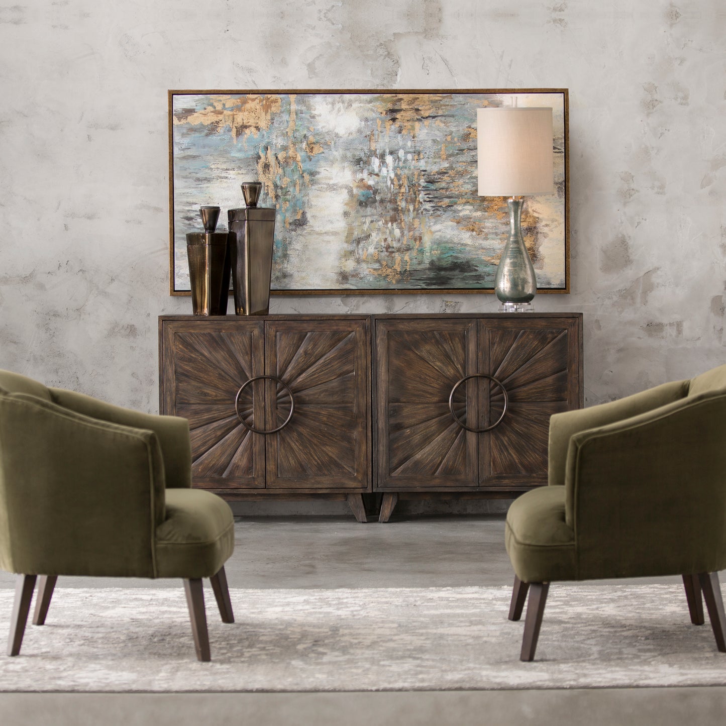 Uttermost 31414 Behind The Falls Abstract Art