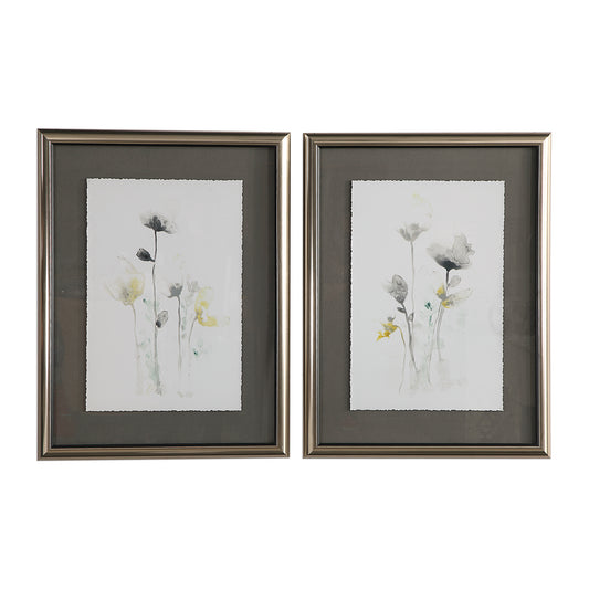 Uttermost 33681 Stem Illusion Floral Art, S/2
