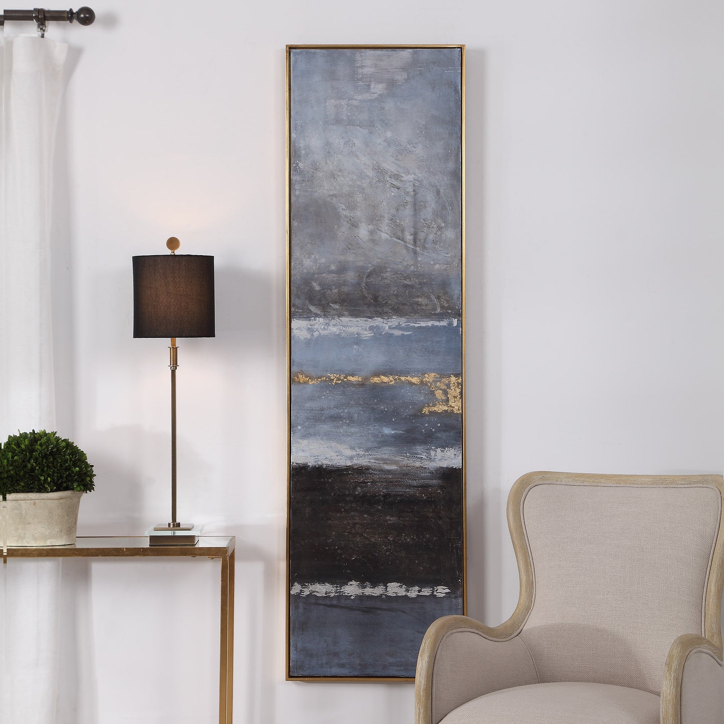 Uttermost 36051 Winter Sea Scape Abstract Art