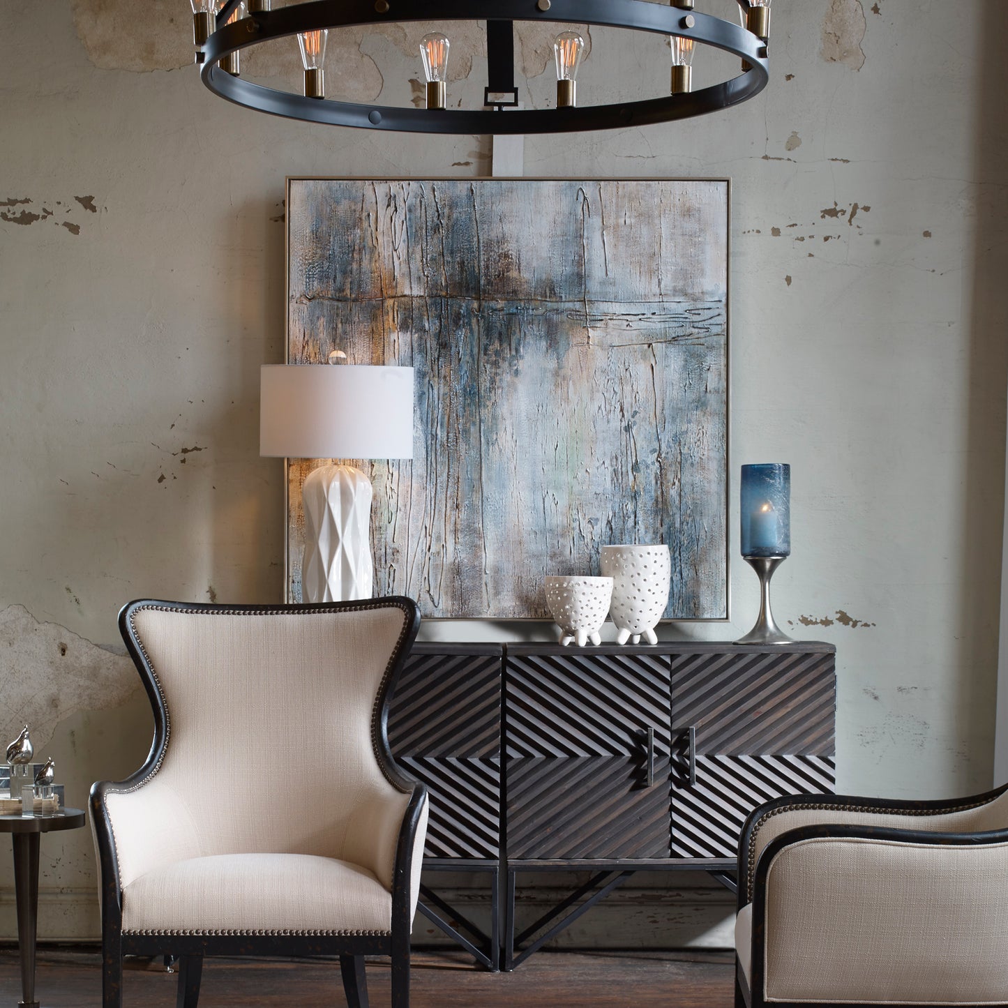 Uttermost 36059 Open Seas Hand Painted Canvas