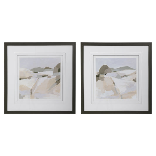 Uttermost 41618 Western Landscape Modern Prints, S/2