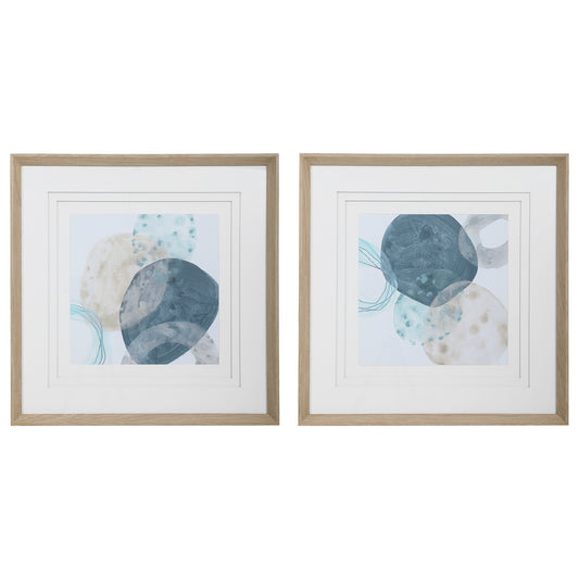Uttermost 41622 Circlet Modern Prints, S/2