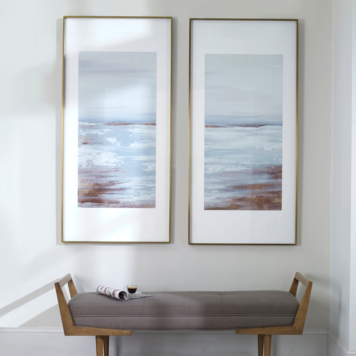 Uttermost 33716 Coastline Framed Prints, S/2