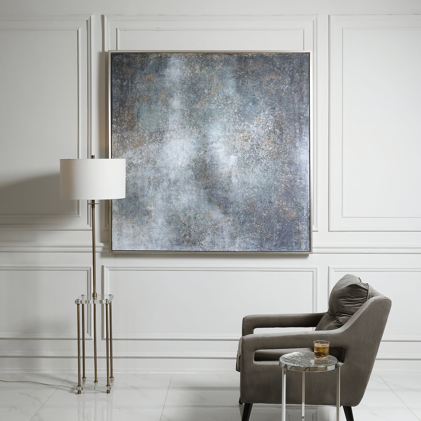 Uttermost 32277 Evening Sky Hand Painted Art