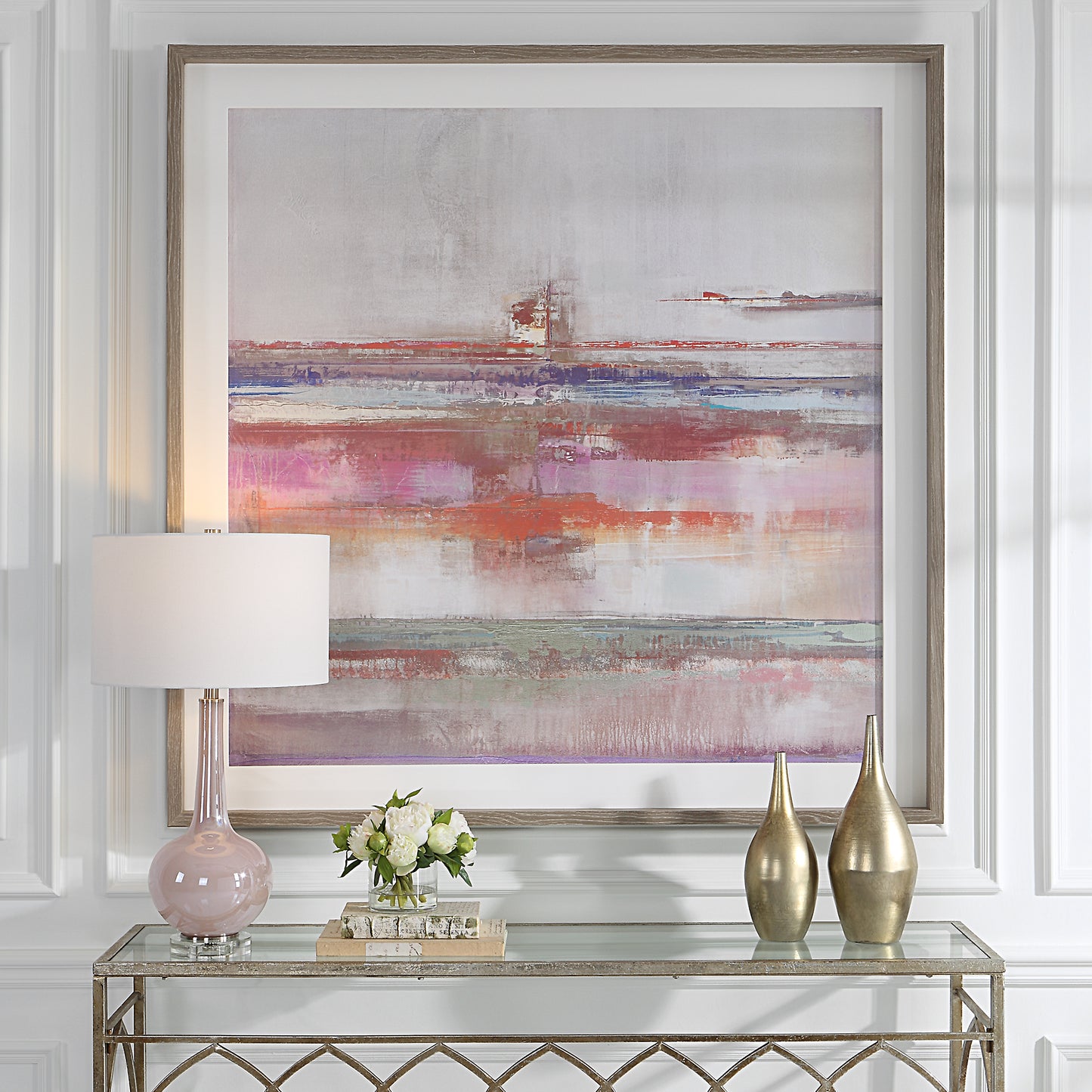 Uttermost 41451 Torrent Abstract Art Framed Print
