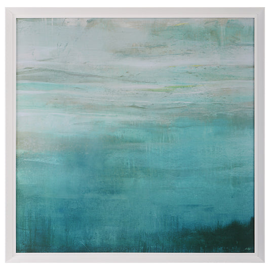 Uttermost 41455 Cancun Teal Framed Print