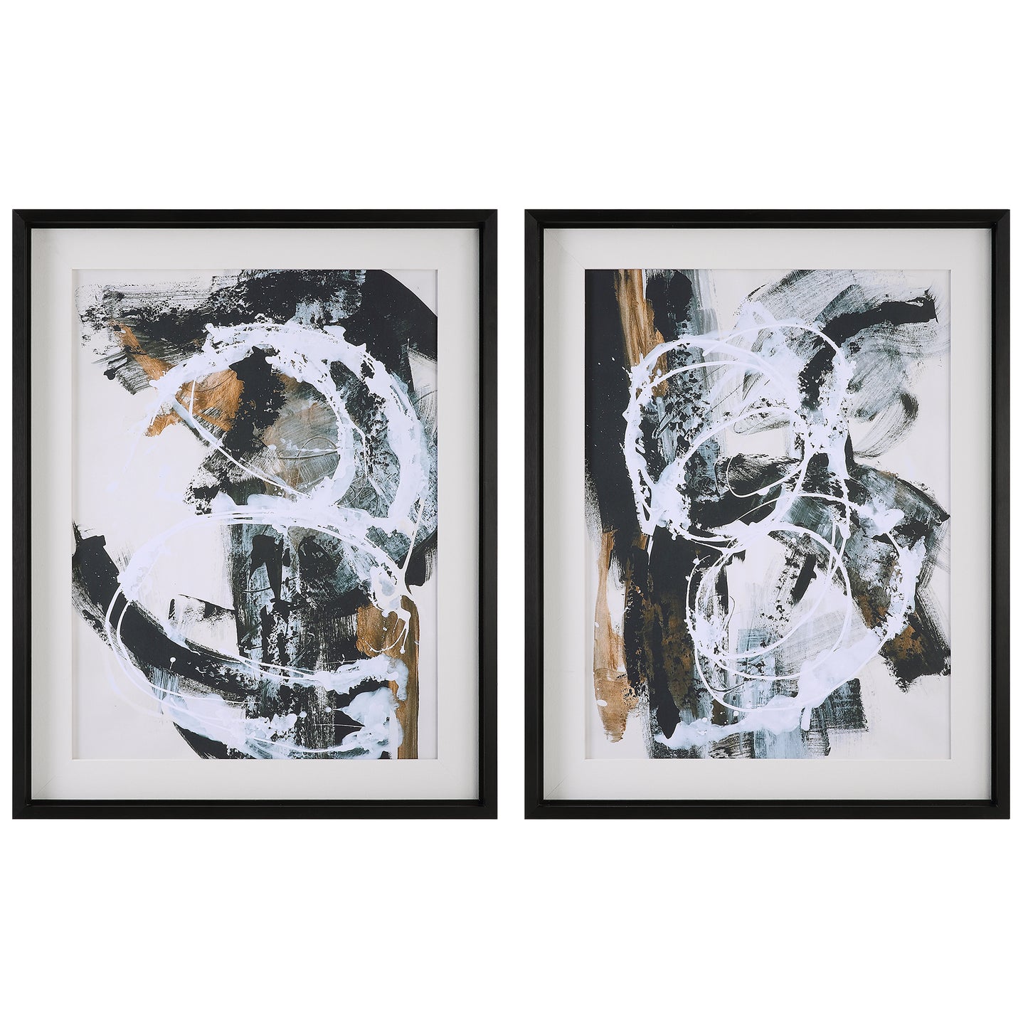 Uttermost 32265 Winterland Abstract Prints, Set/2