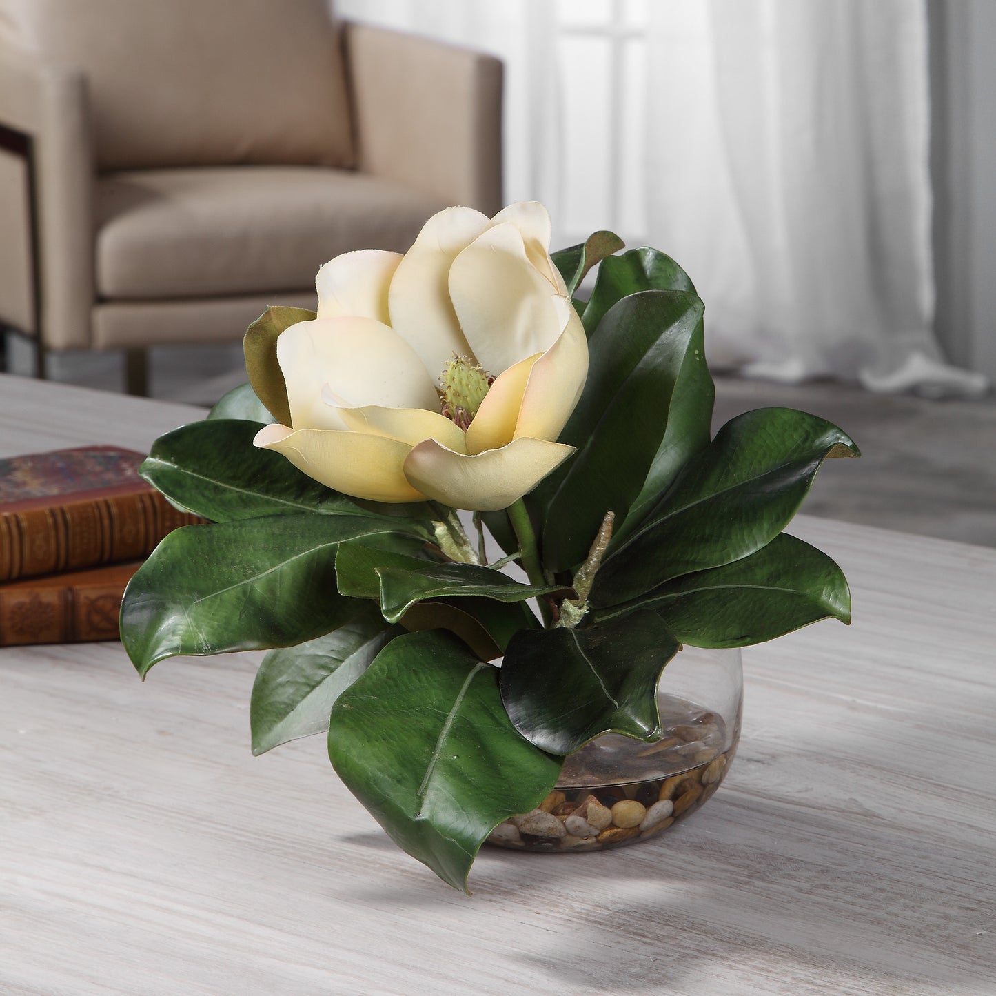 Uttermost 60144 Celia Silk Magnolia Accent