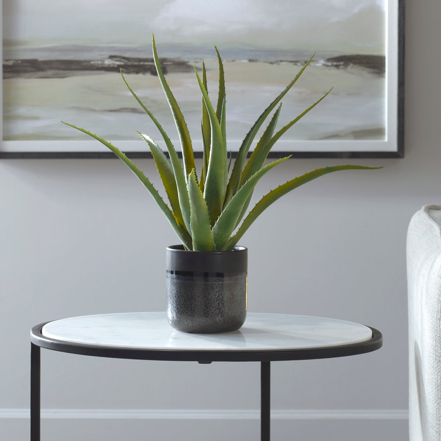 Uttermost 60204 Tucson Aloe Planter